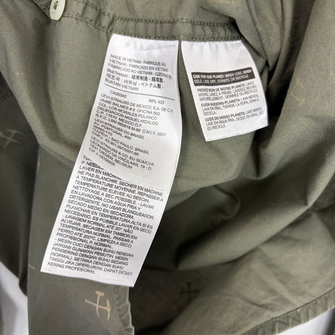 리바이스 웨스턴 셔츠 상품이미지6