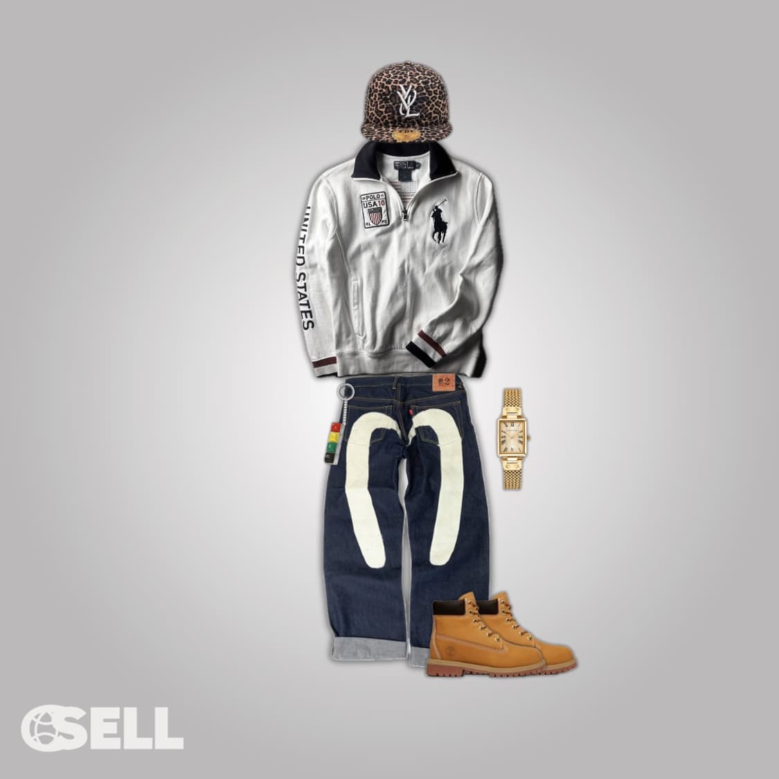 폴로 usa 반집업 상품이미지2