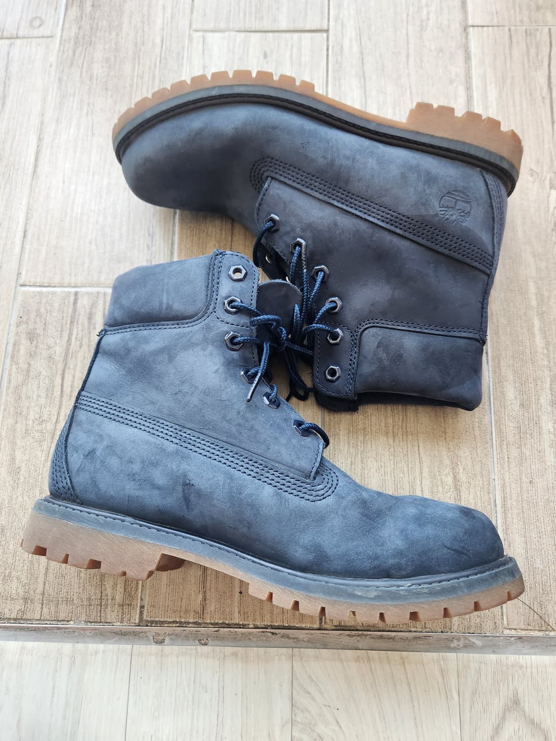 팀버랜드 6인치 프리미엄 워터프루프 부츠 네이비 (245) 상품이미지4