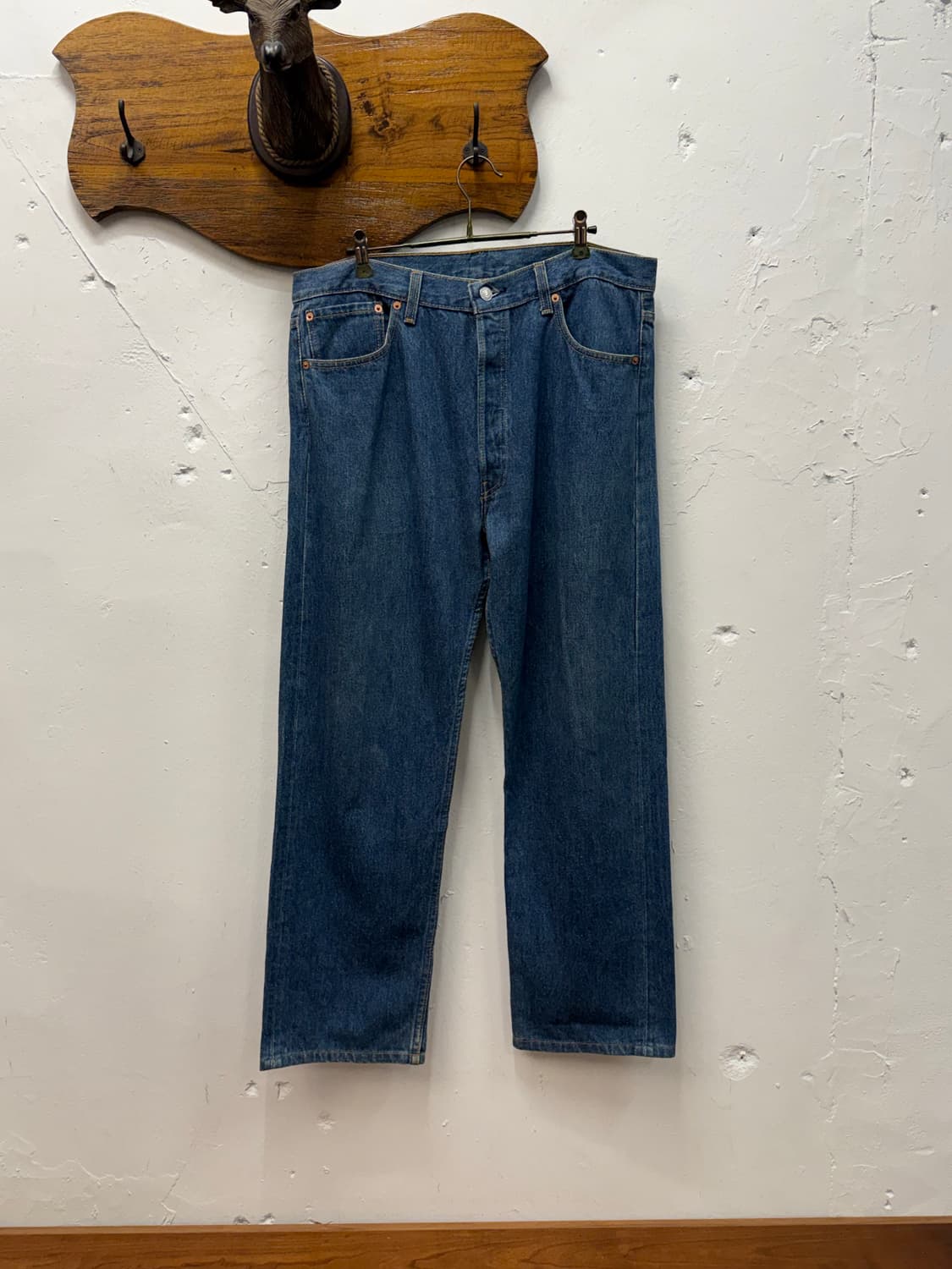 35.5) 90s USA Levi’s 501 Straight Denim  상품이미지5