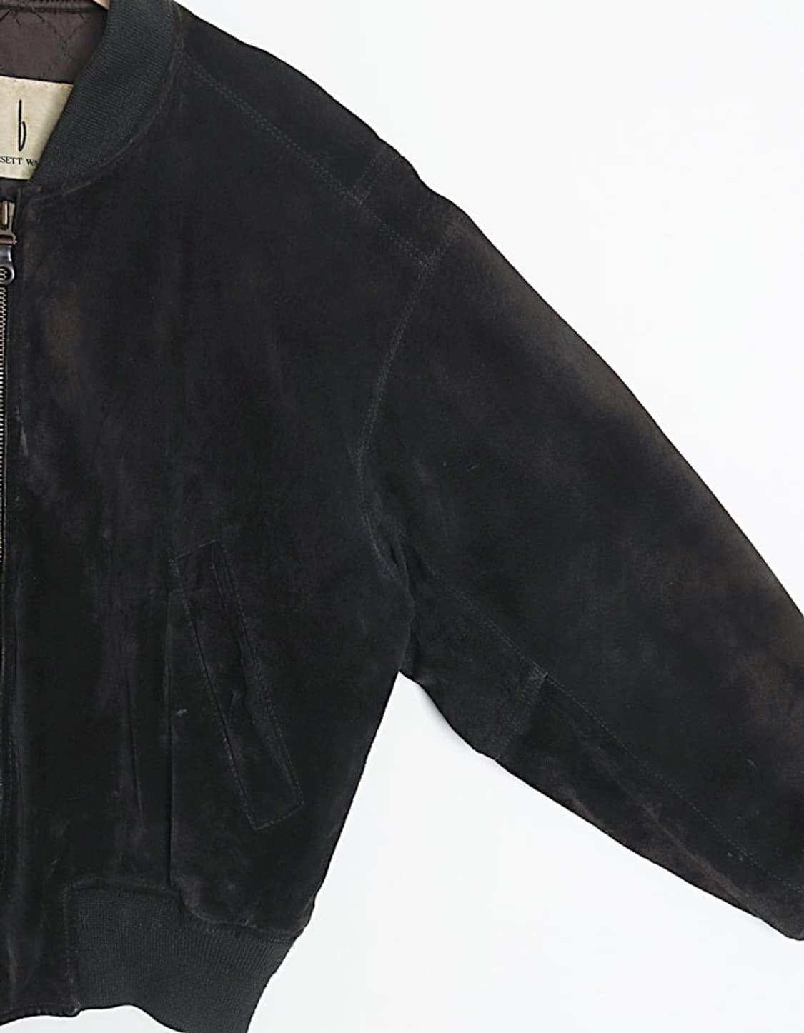 90's BASSETT WALKER PigSuede Blouson 상품이미지5