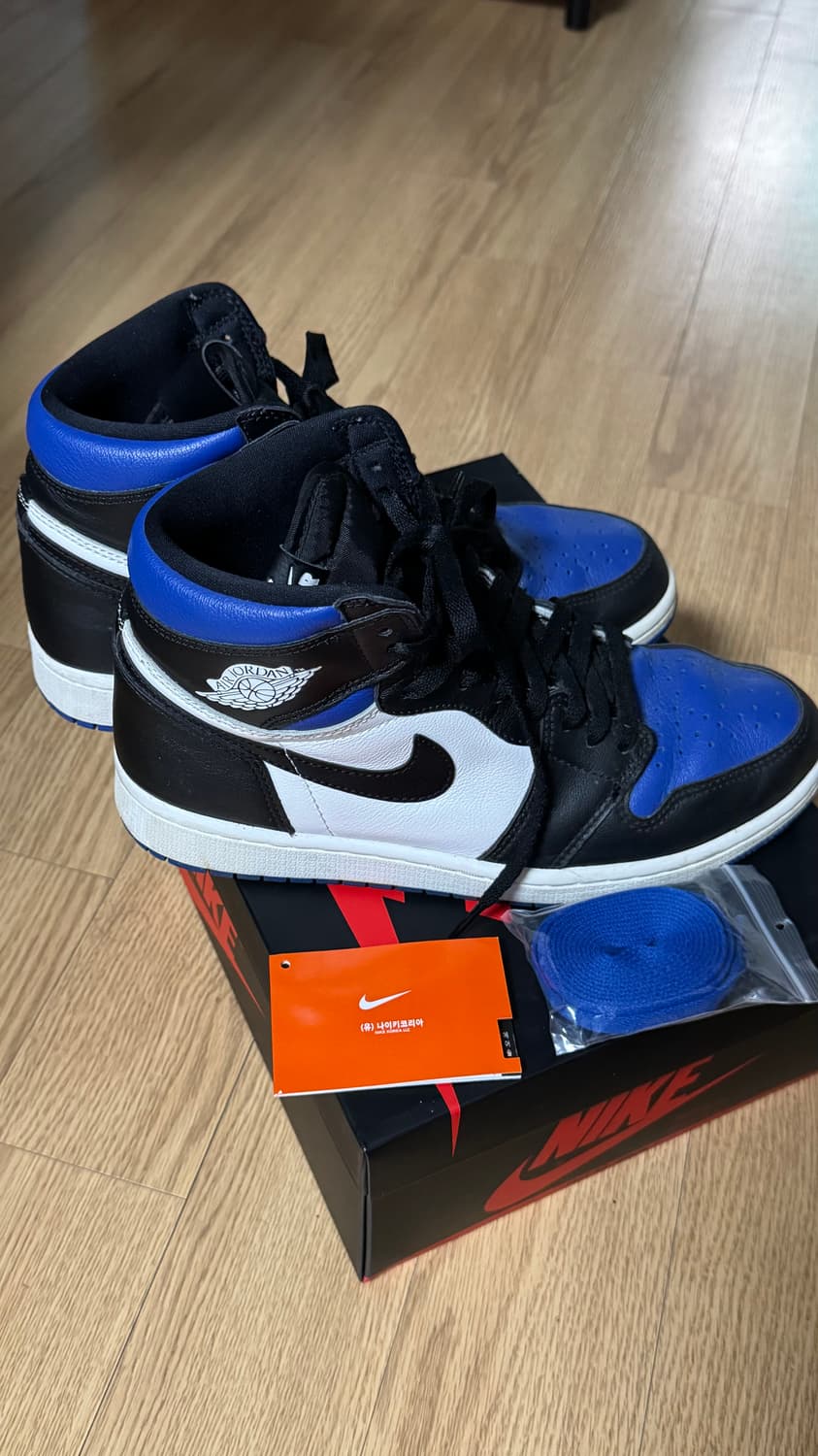 조던 1 레트로 하이 OG 로얄토 265사이즈 상품이미지1