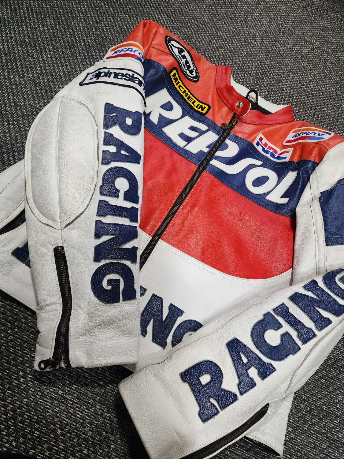 레더빈티지 레이싱 자켓 라이더 가죽자켓 상품이미지5