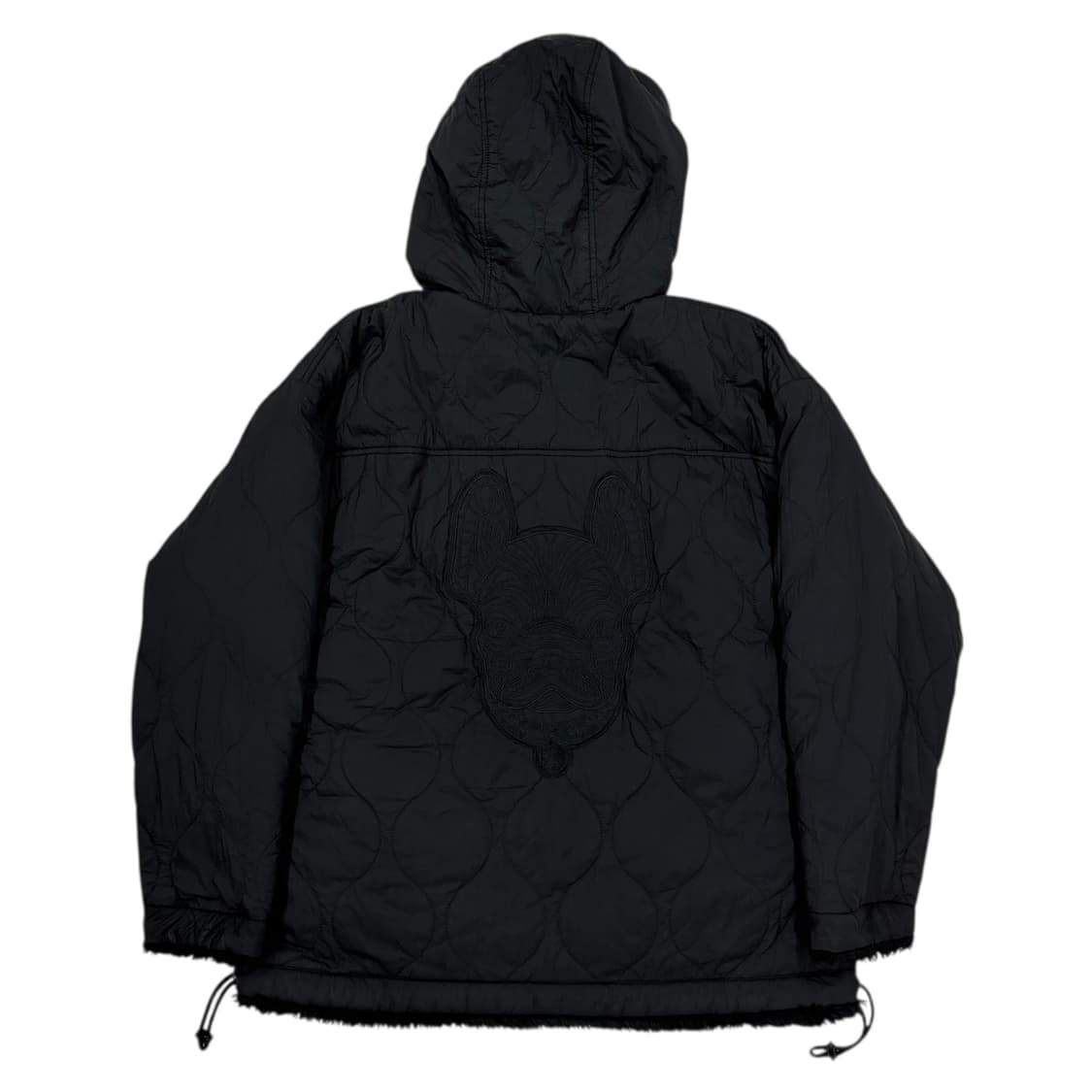 라이프워크 밍스타 퀄팅 리버서블 양면 자켓 블랙 S 상품이미지4