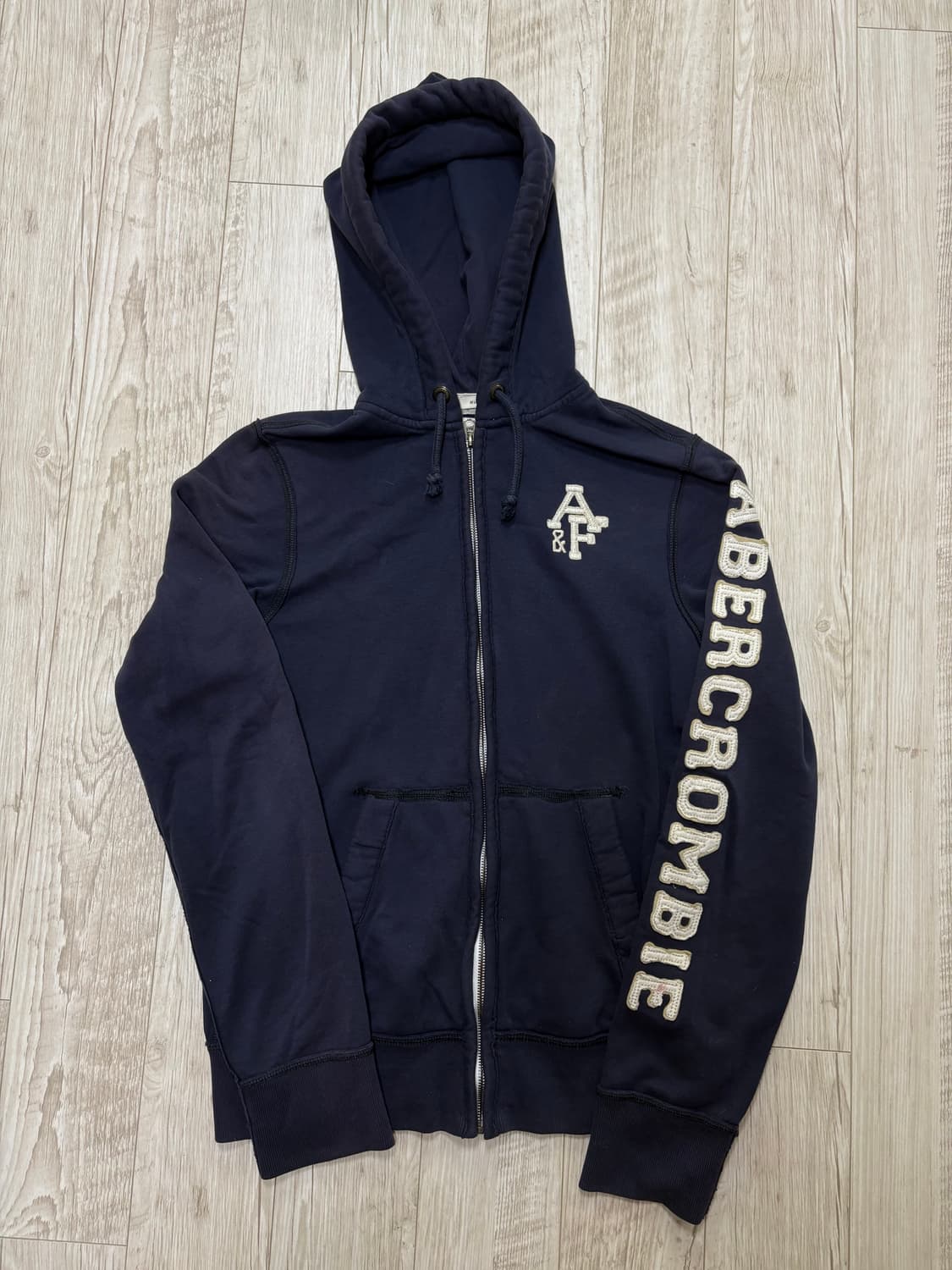 아베크롬비 후드집업 네이비 L 상품이미지1