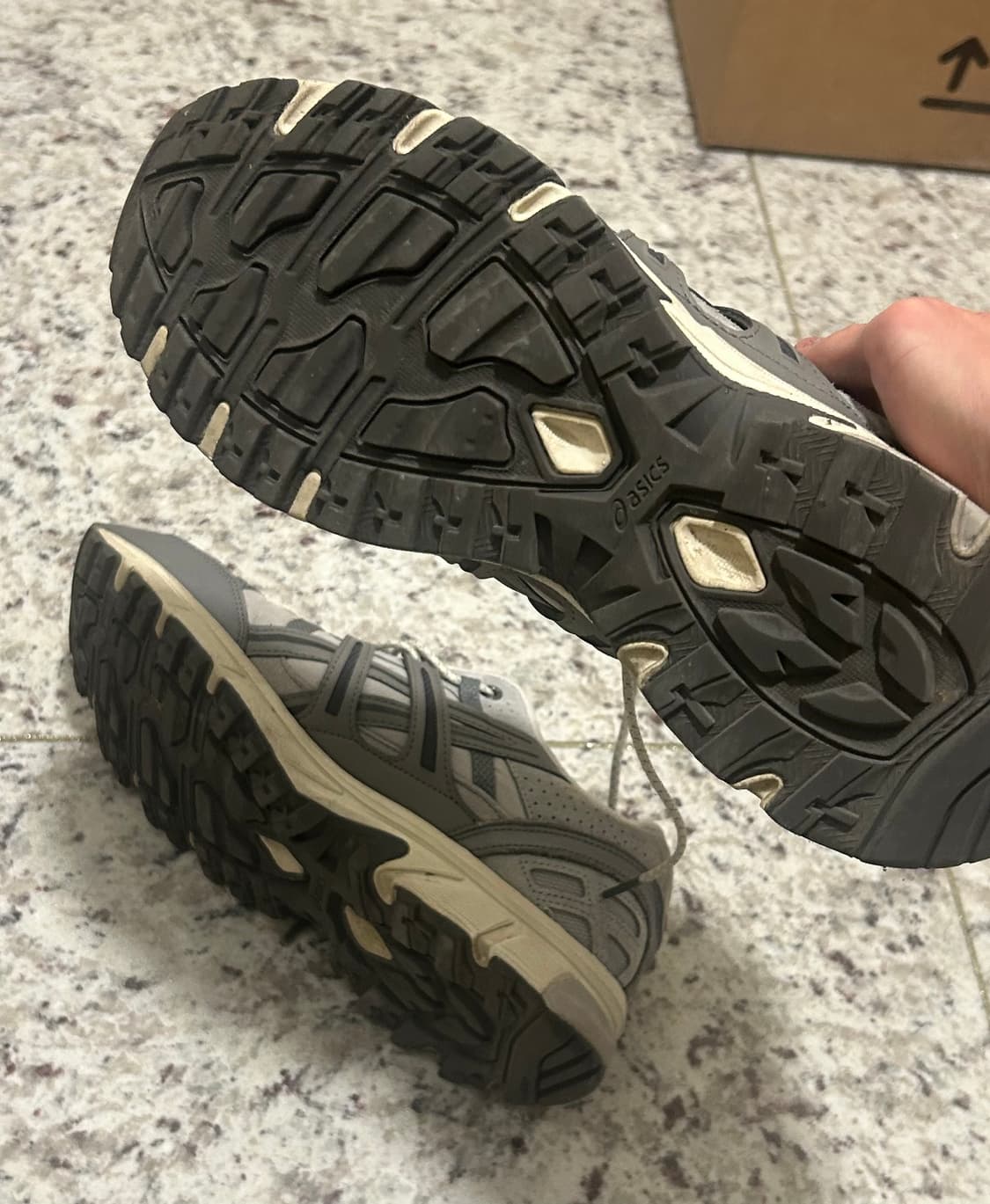 [280] 아식스 젤 소노마 15-50 오이스터 그레이 클레이 그레이 상품이미지6