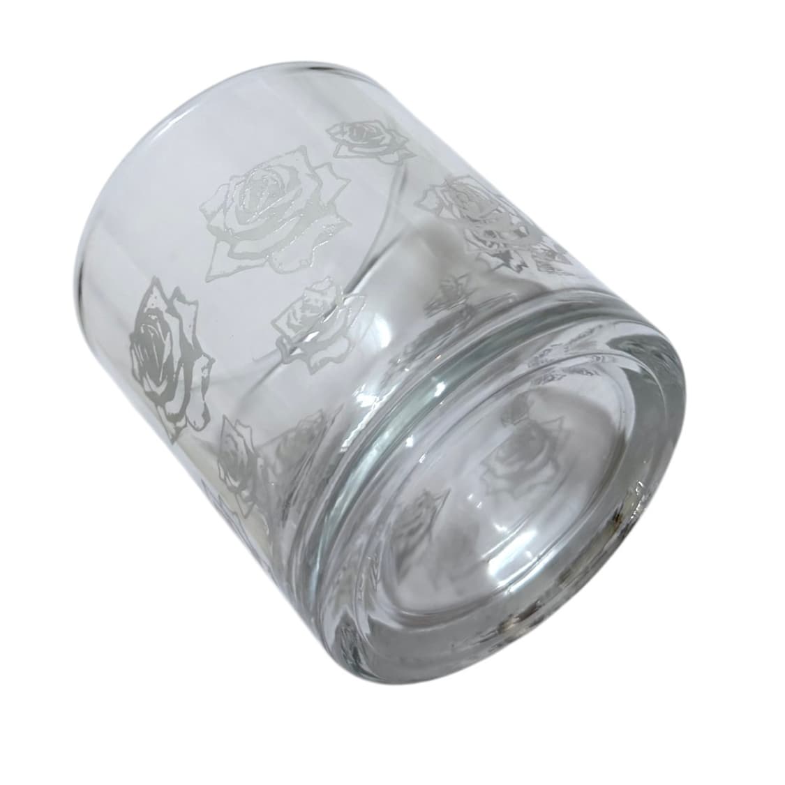 70s 장미 프린트 글라스 컵 상품이미지4