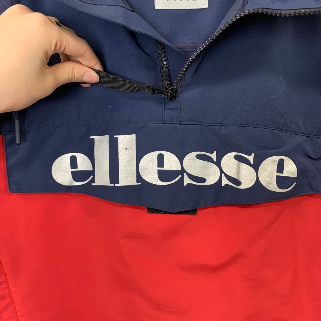 엘레쎄 올드스쿨 반집업 바람막이 아노락 상품이미지4