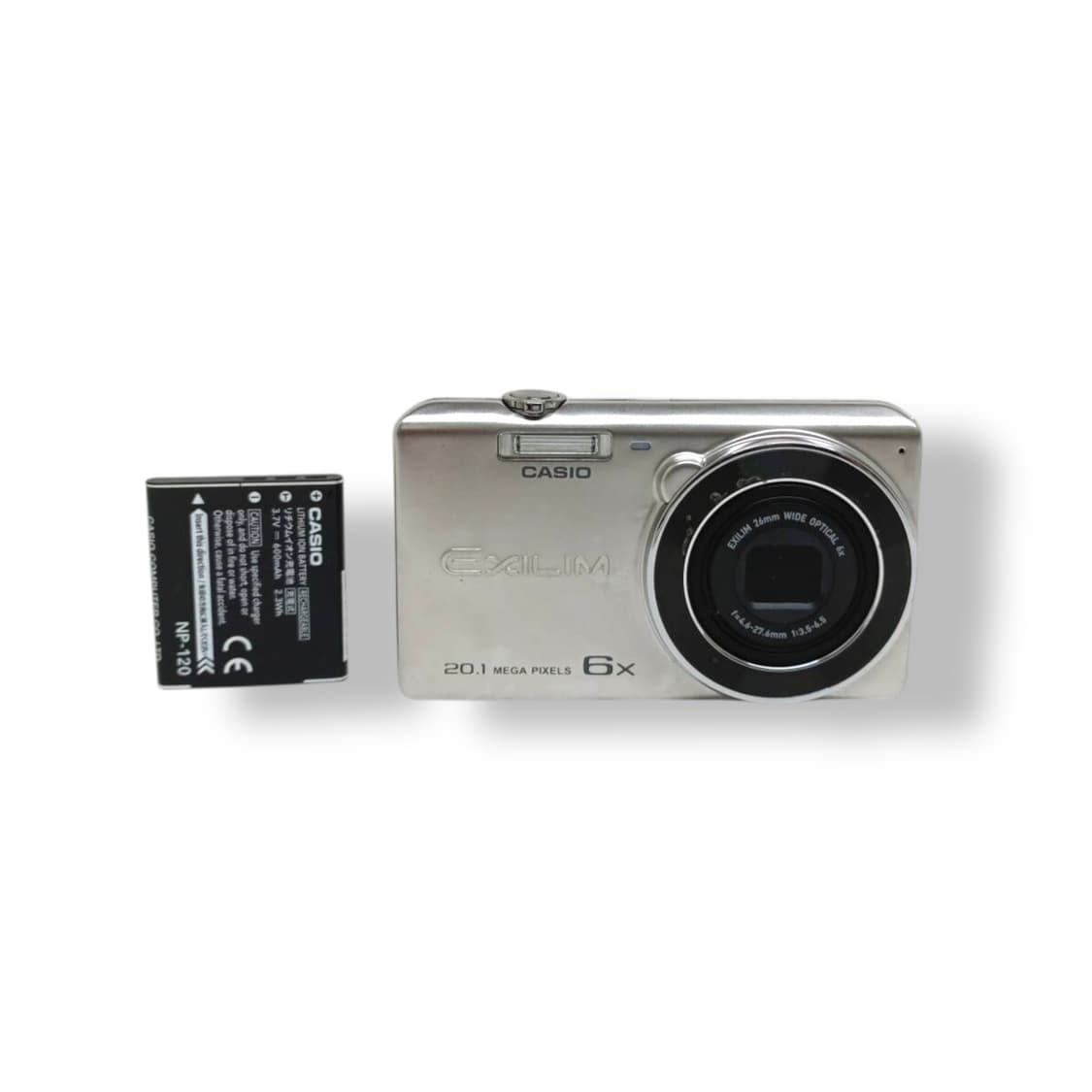 [환승연애] 빈티지카메라 카시오 엑슬림 CASIO EX-ZS35 실버 상품이미지2