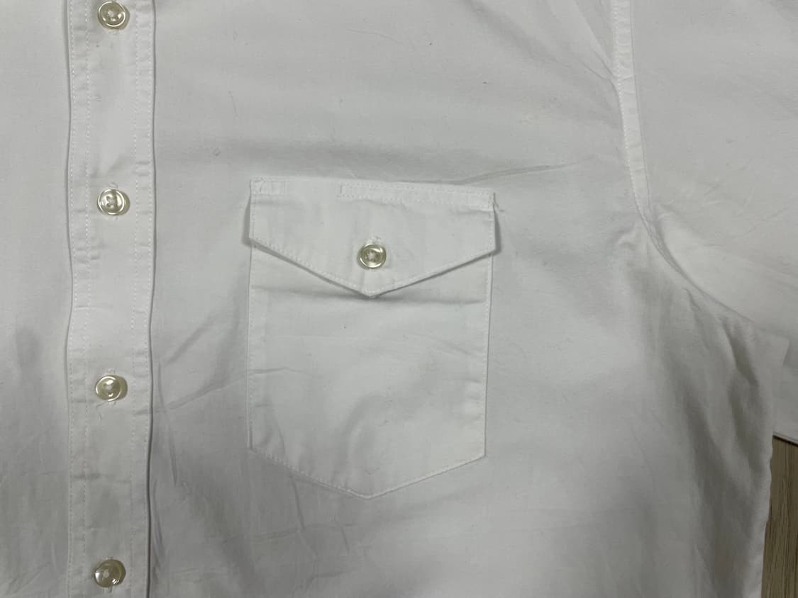 110) 90's 랭글러 화이트 웨스턴셔츠 상품이미지5