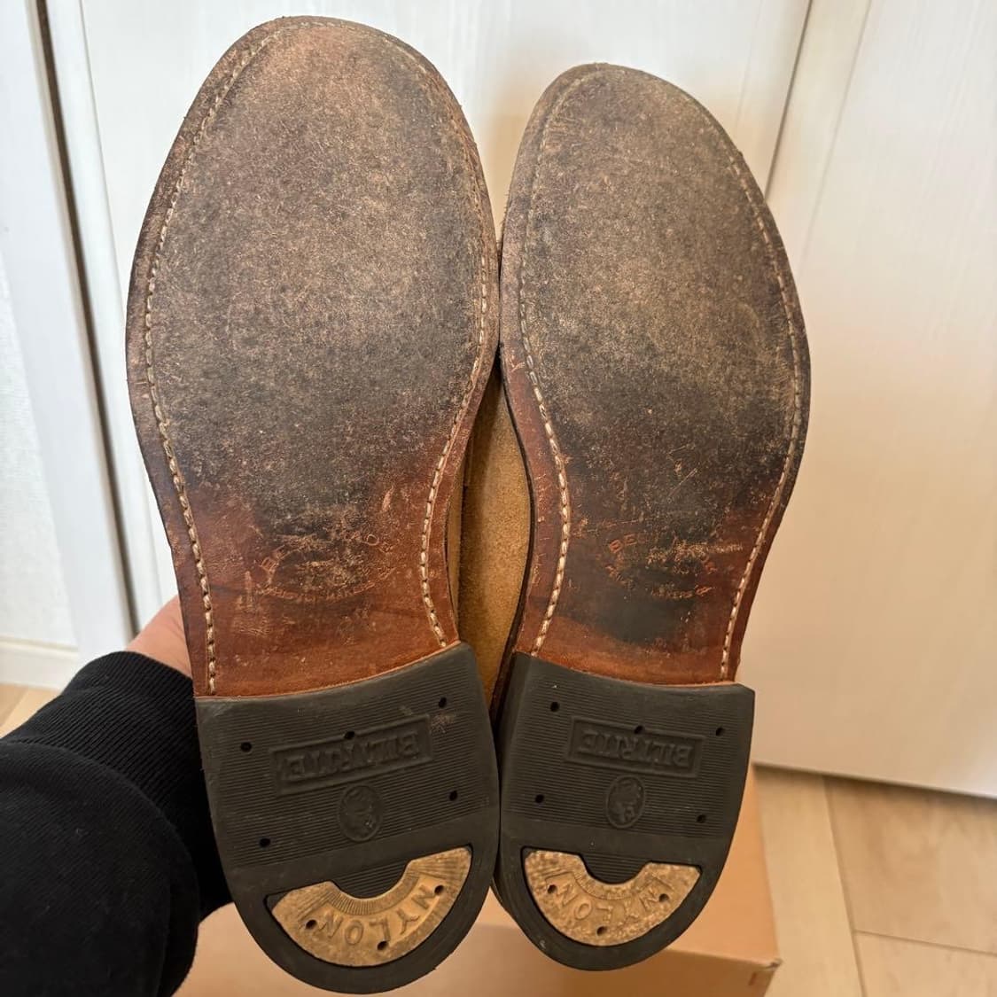 (us7.5) 피그벨 phigvel 스웨이드 로퍼 상품이미지7