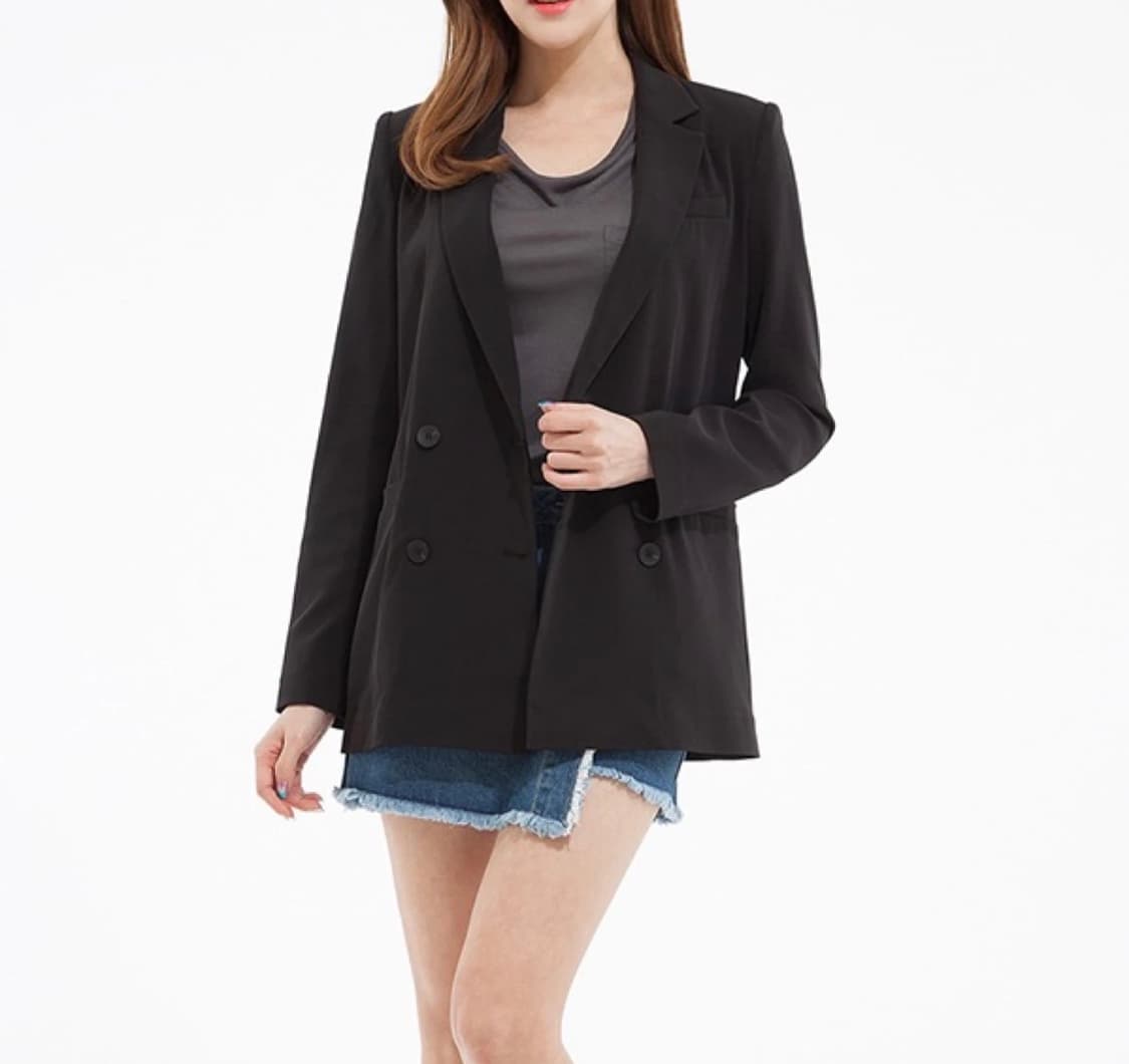 미쏘 클래식 더블 블레이저 자켓 (S / 새상품 택O) 상품이미지1