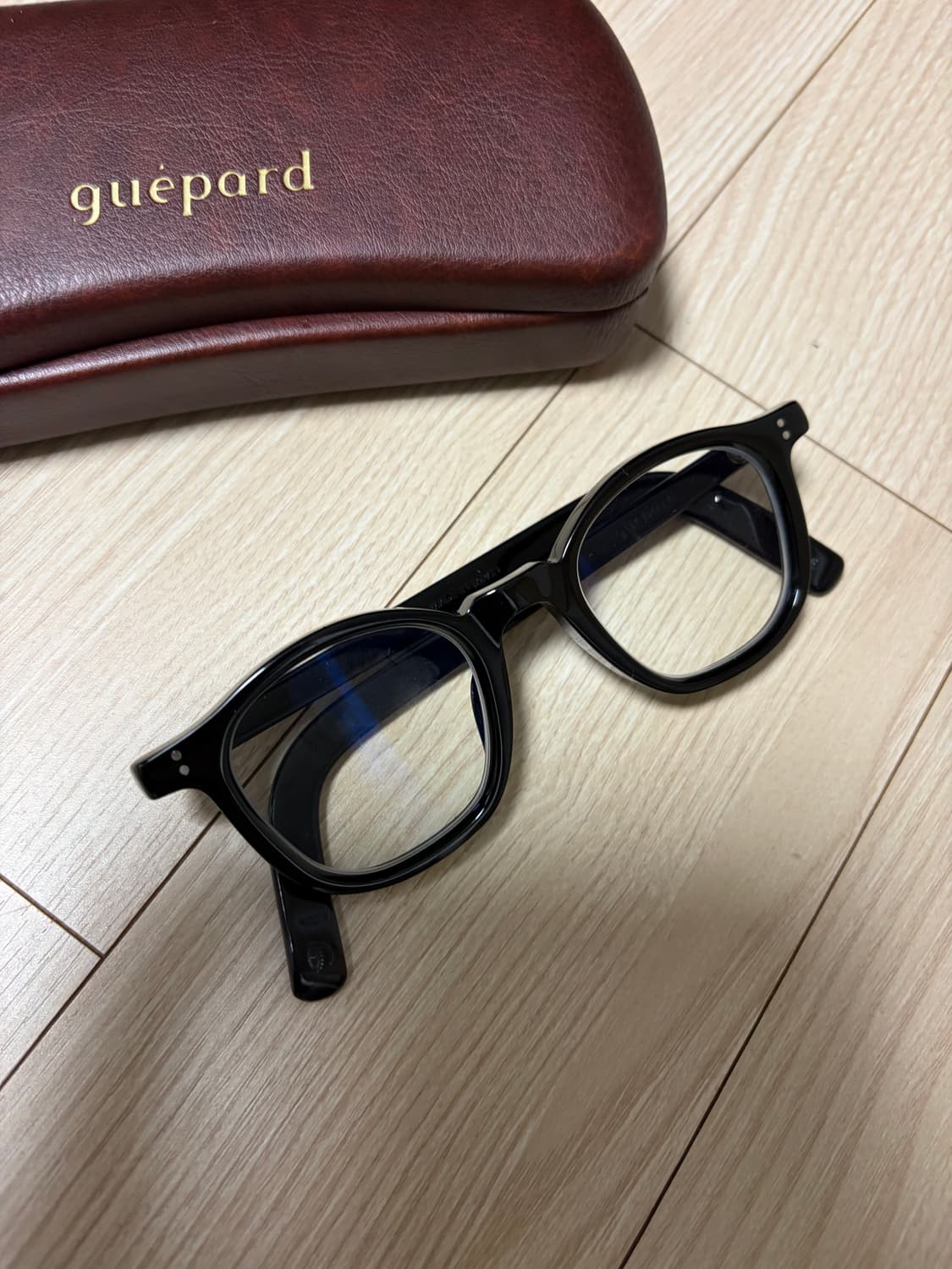 규파드01 블랙 안경 상품이미지4