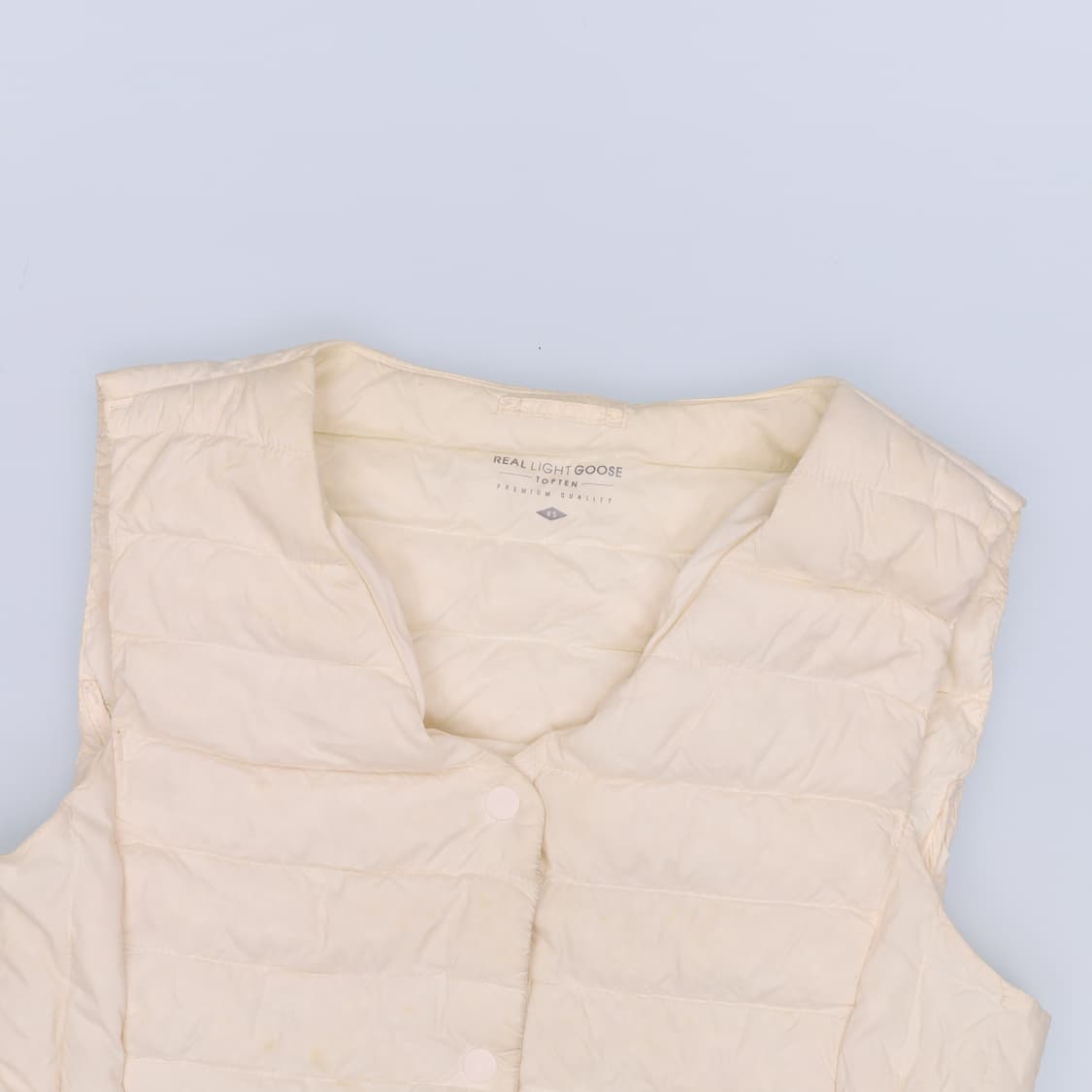 85 탑텐 여성 구스 경량패딩조끼 0225H1 상품이미지4