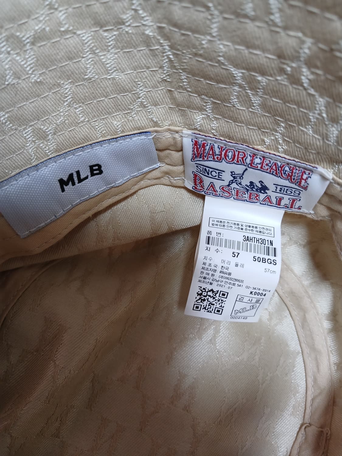 MLB모자(57사이즈) 상품이미지4