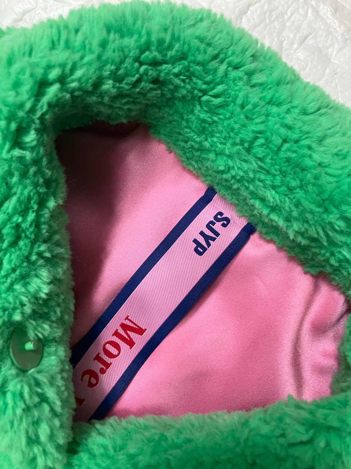 SJYP 그린 플리스 자켓 M 상품이미지7