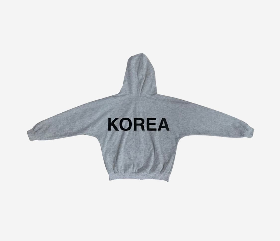 [3]칸예 한국 한정 콘서트 머천 후드집업 상품이미지2
