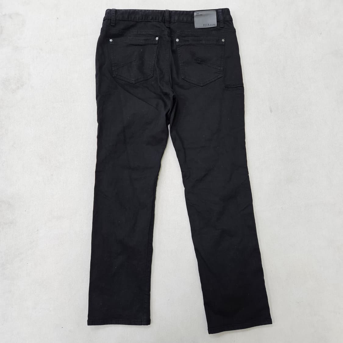 34 엘르진 블랙 데님 팬츠 0316Y 상품이미지2