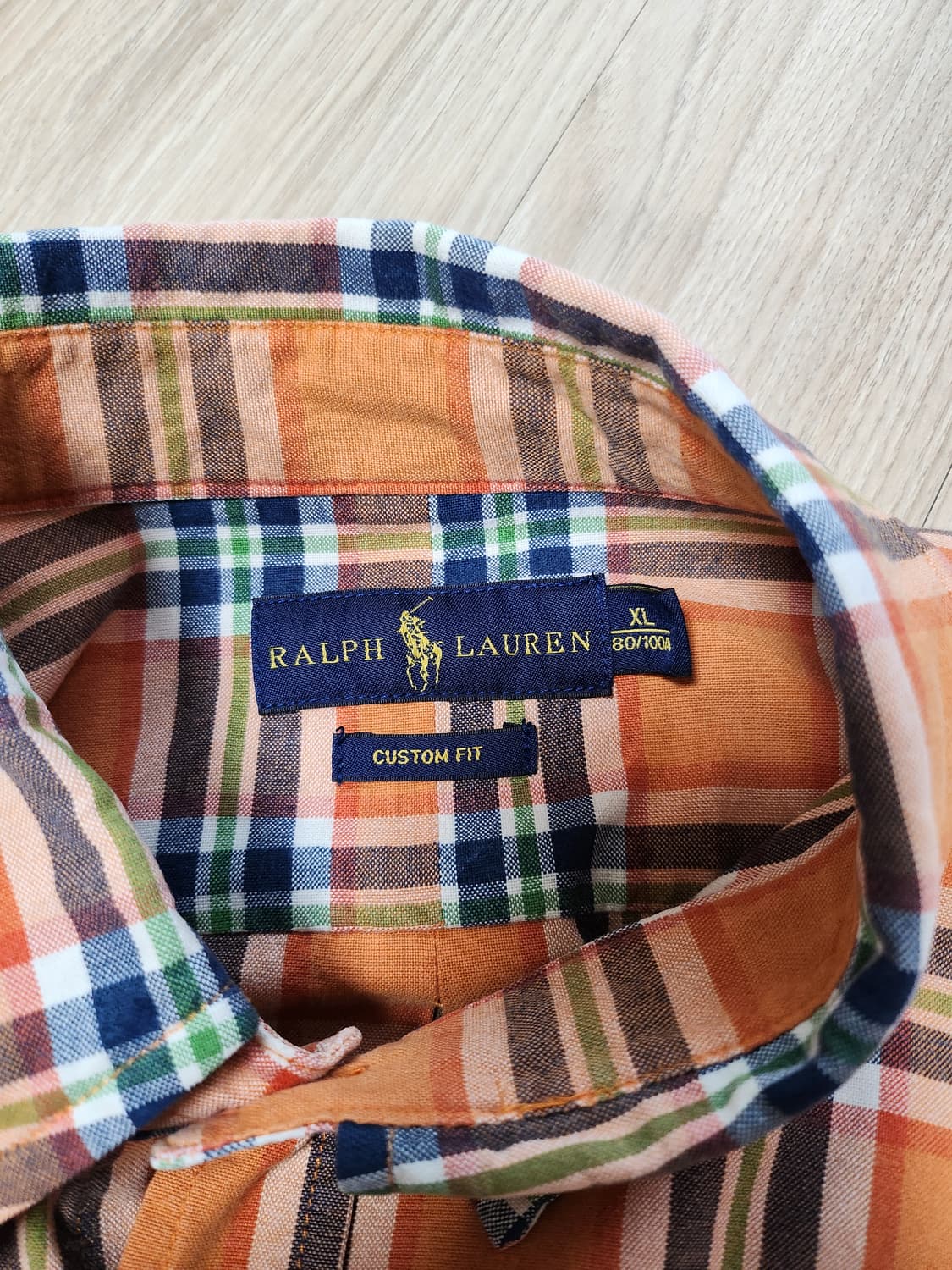 폴로랄프로렌 체크셔츠 (XL 상품이미지7