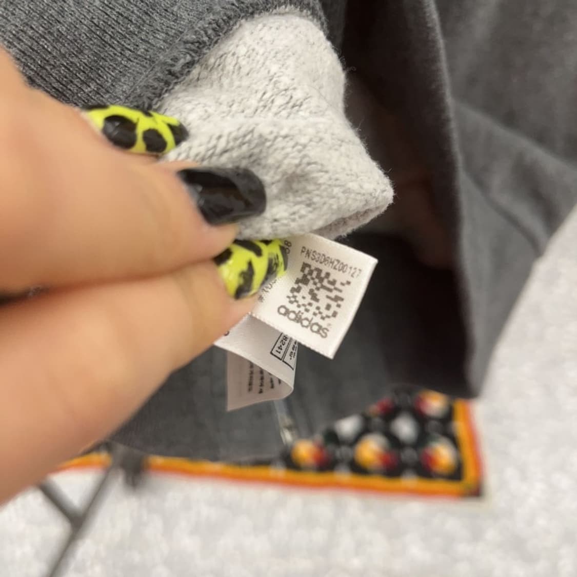 아디다스 Y2K 빈티지 큐빅패치 후드 집업 85 C07522 상품이미지7