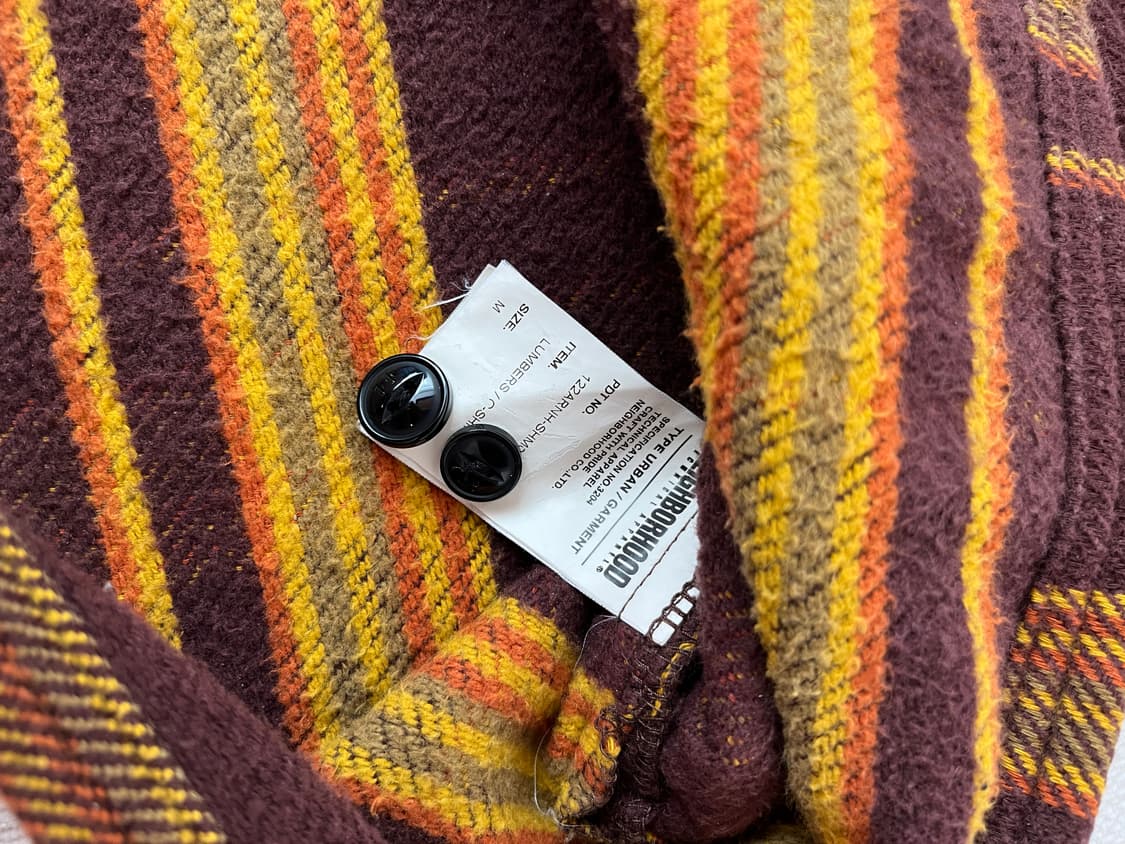 네이버후드 12fw 럼버 셔츠 상품이미지4