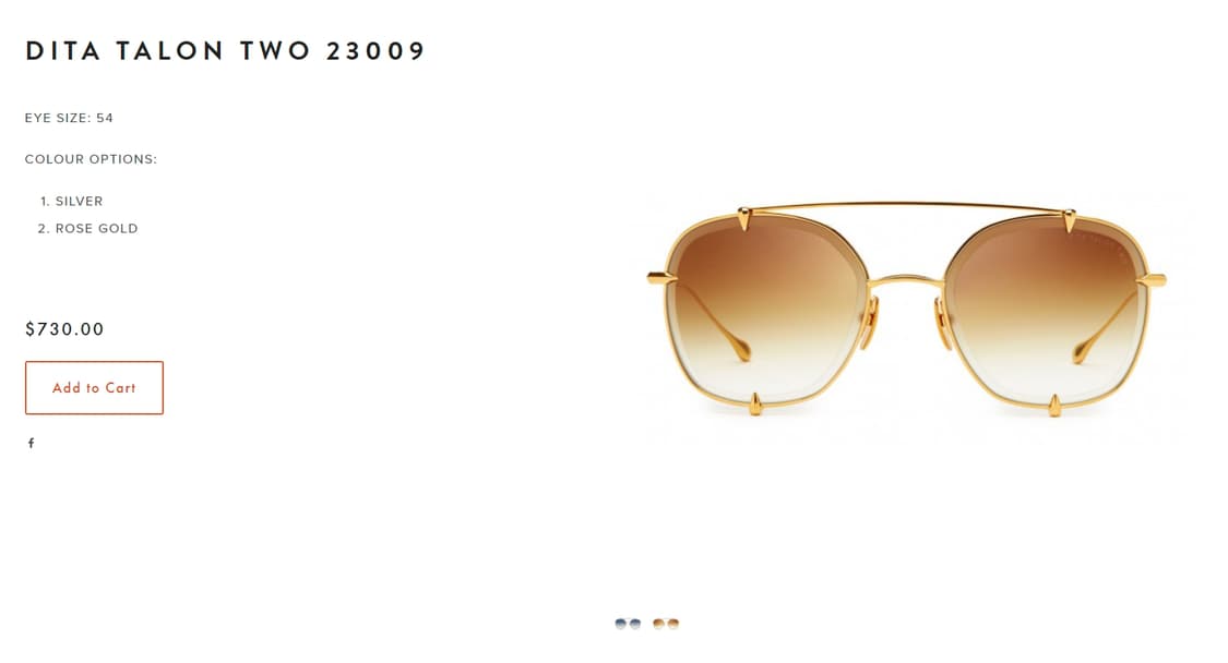 DITA 디타 TALON TWO 티타늄 미러 선글라스 0059 상품이미지8