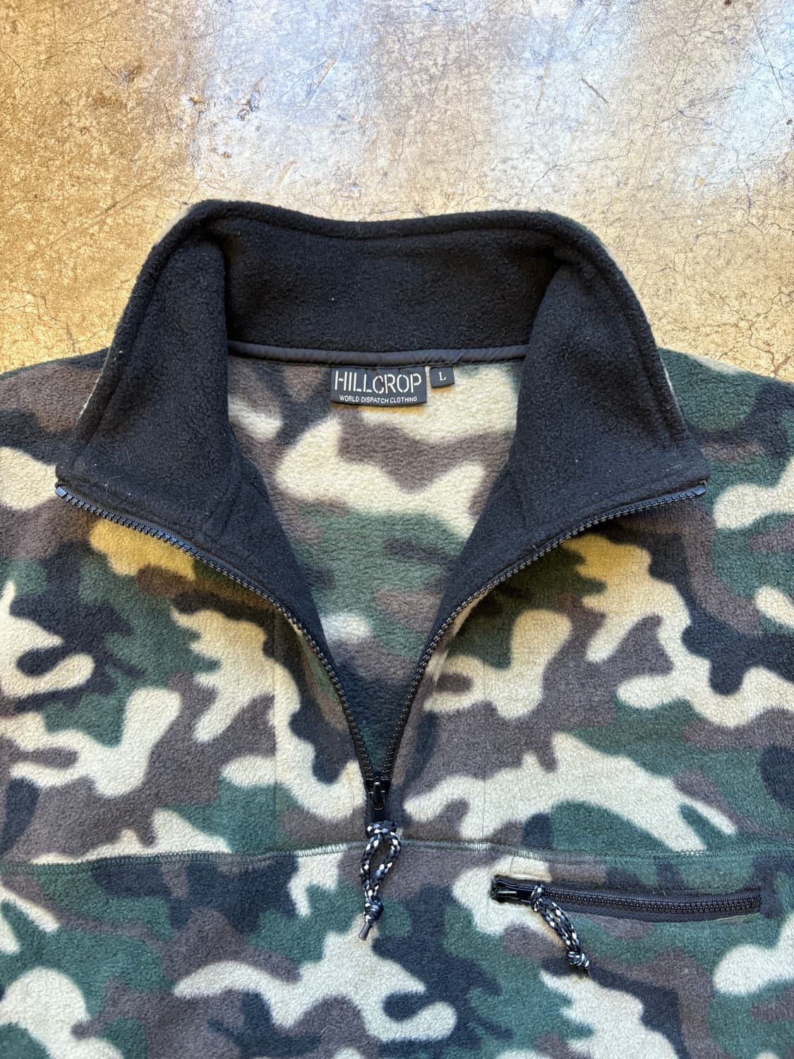 HILLCROP 카모 플리스 풀오버 상품이미지3