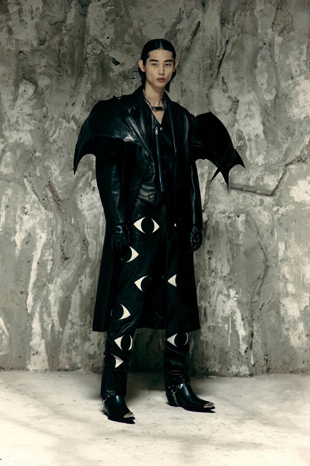 Noir Larmes 레더 코트 50size 상품이미지1