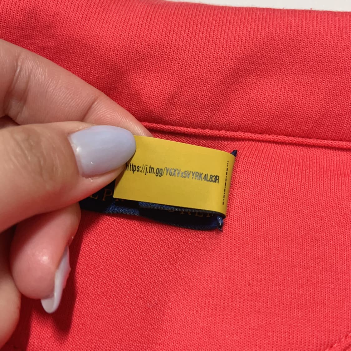 [정품] 폴로 플럼 / 네이비포니 오버핏 반집업 [ XXL ] 상품이미지5