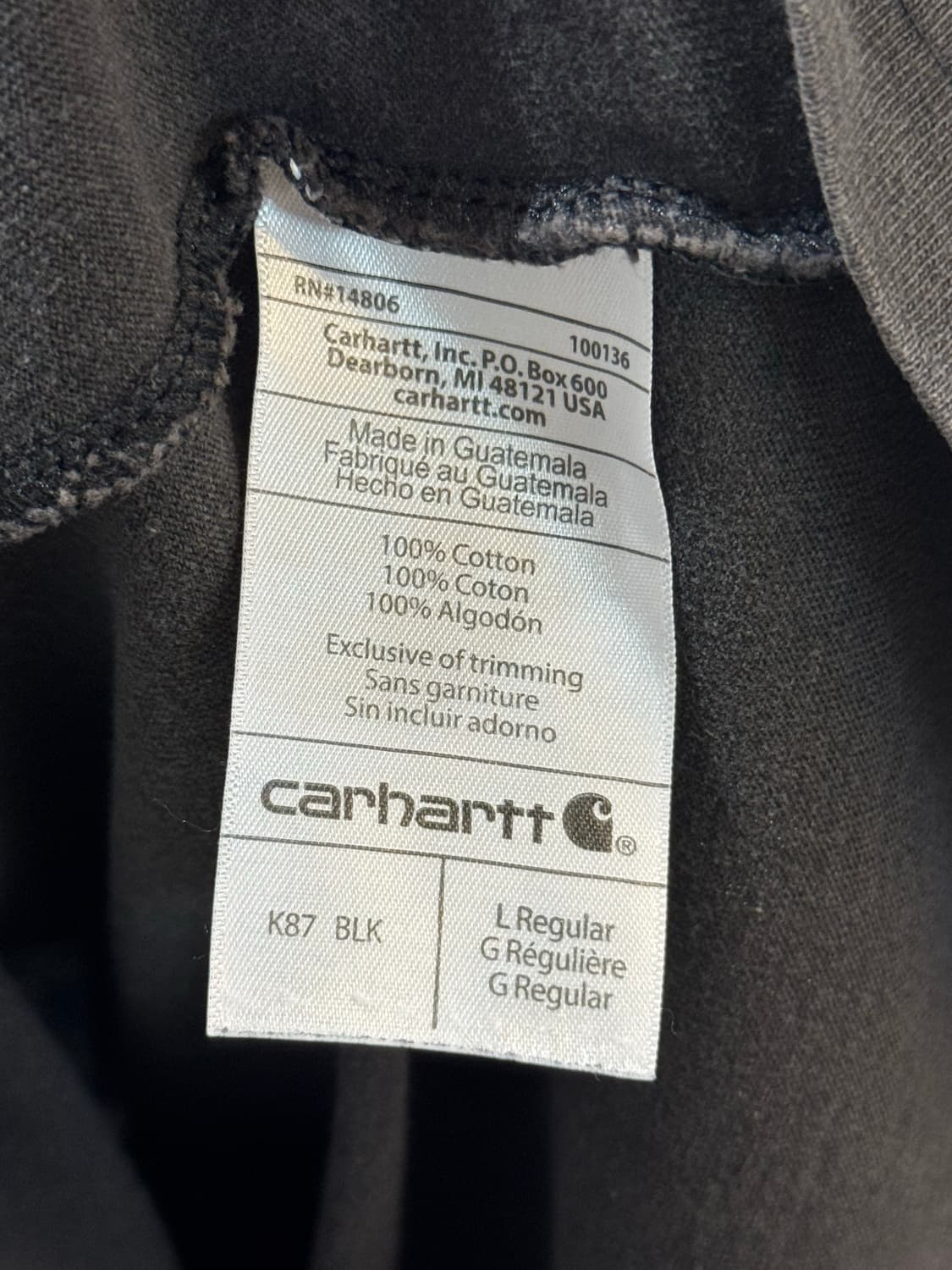 - Carhartt vintage pocket T-shirt  상품이미지5