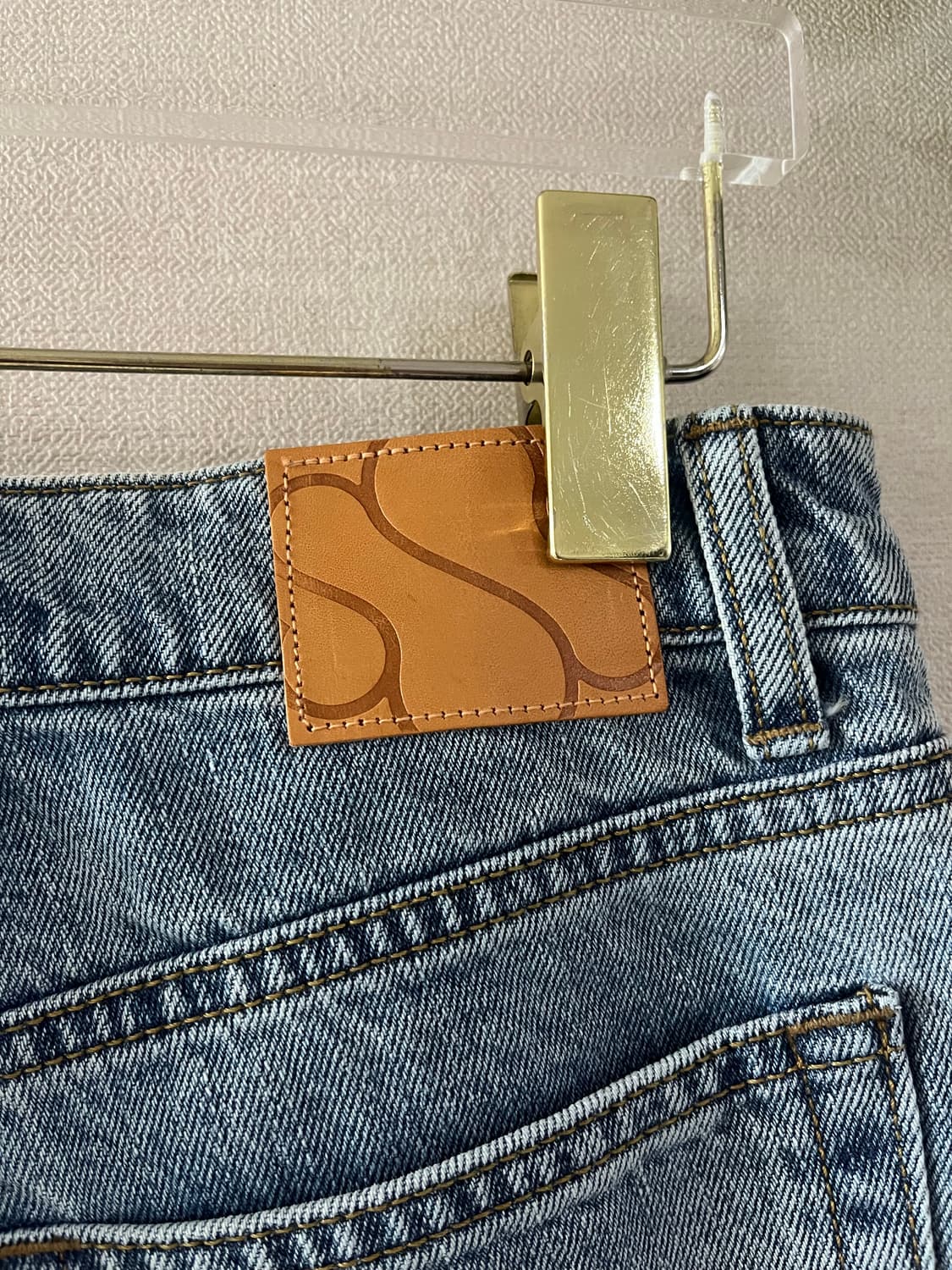 쏭스튜디오 세미부츠컷데님(1size) 상품이미지6