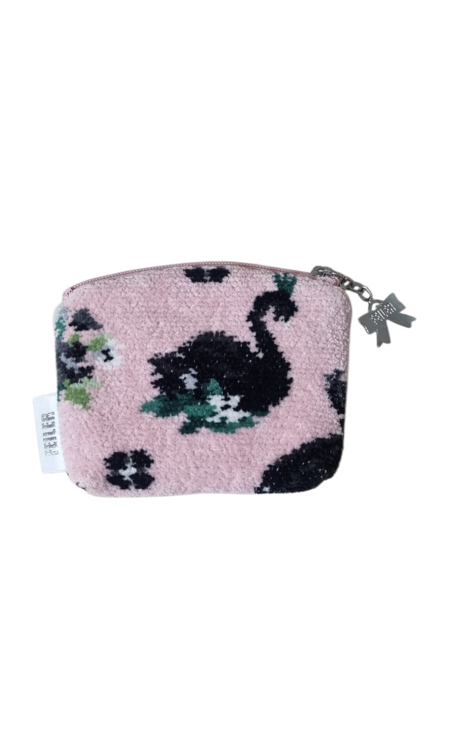 빈티지 페일러 (FEILER) 핑크 스완 코인 지퍼 동전 지갑 훼이라 상품이미지1