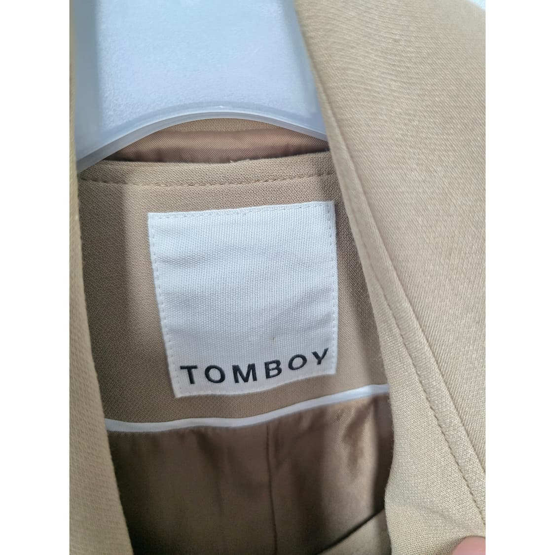 스튜디오 톰보이 베이지 트렌치코트 M 상품이미지2