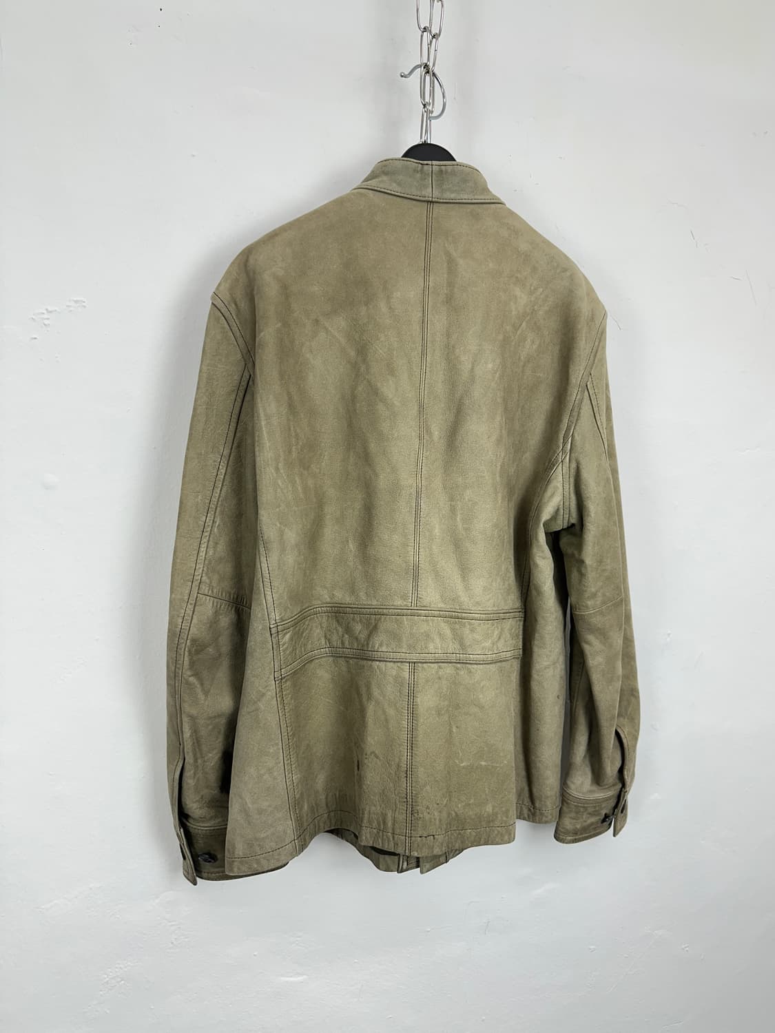 Cowhide Leather Utility Jacket 상품이미지8