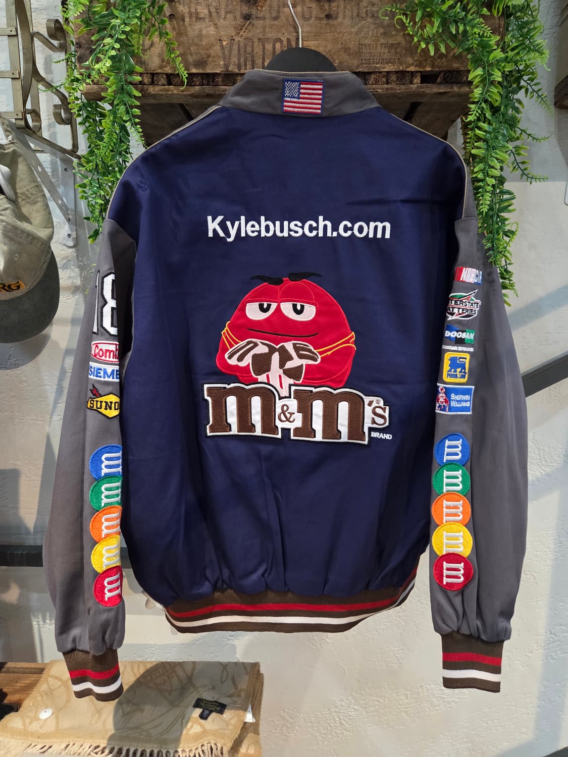 VINTAGE 빈티지 m&m 레이싱자켓 상품이미지4