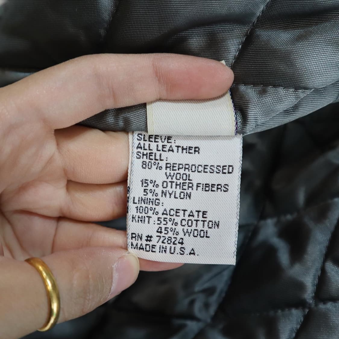 골든베어 바시티 자켓  상품이미지8