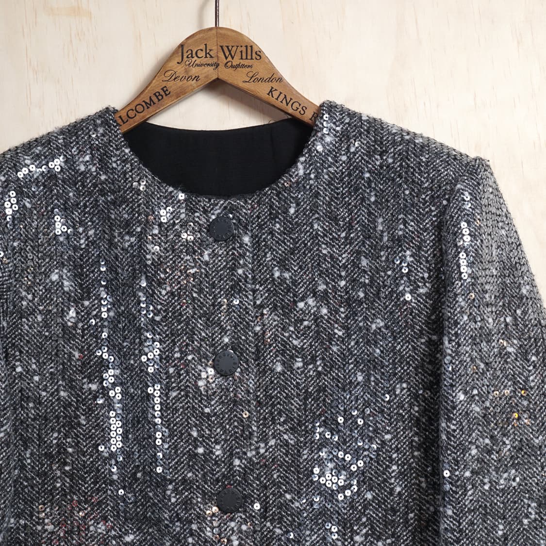 산드로 트위드 시퀸 자켓 상품이미지5