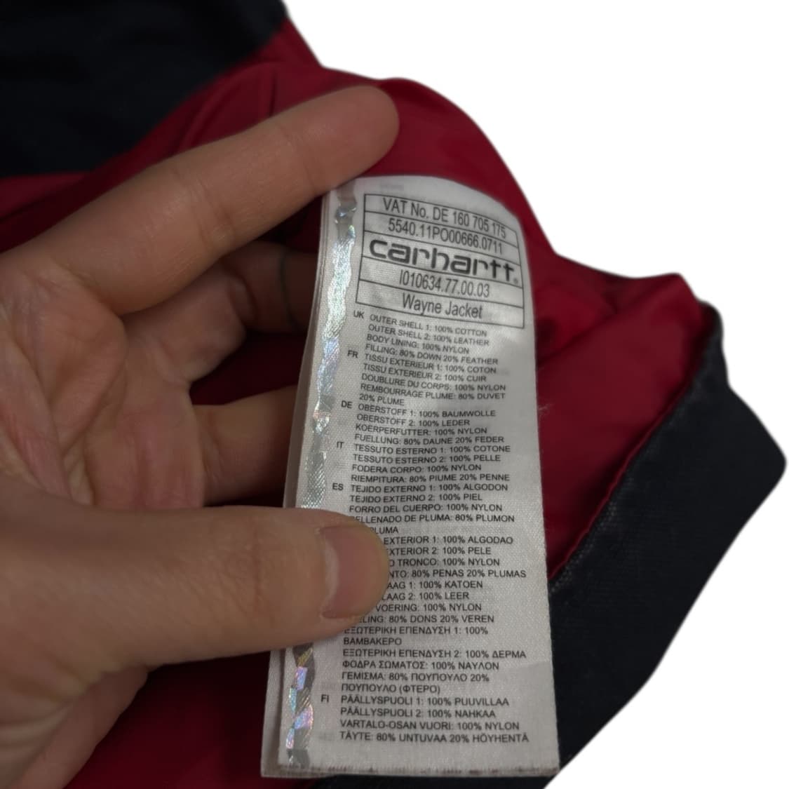 칼하트 워크자켓 상품이미지7