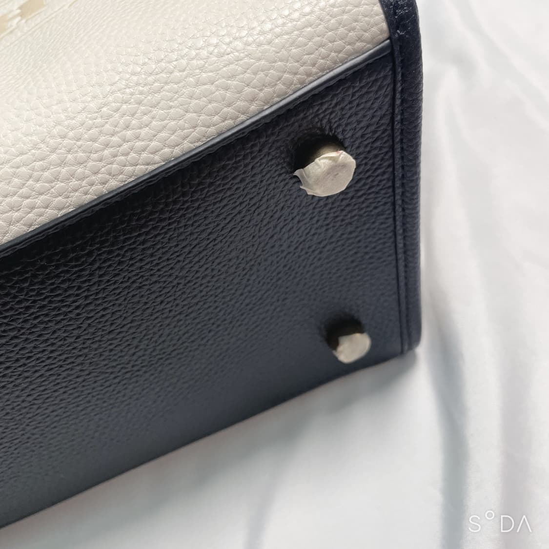 코치 레더웨어 토트백 아이보리/브라운 상품이미지2