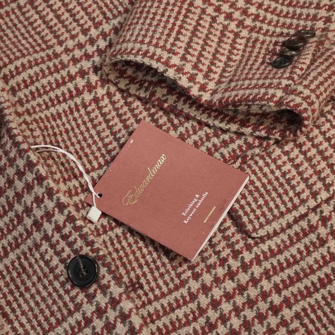 에드워드맥스 울 체크 자켓 상품이미지7