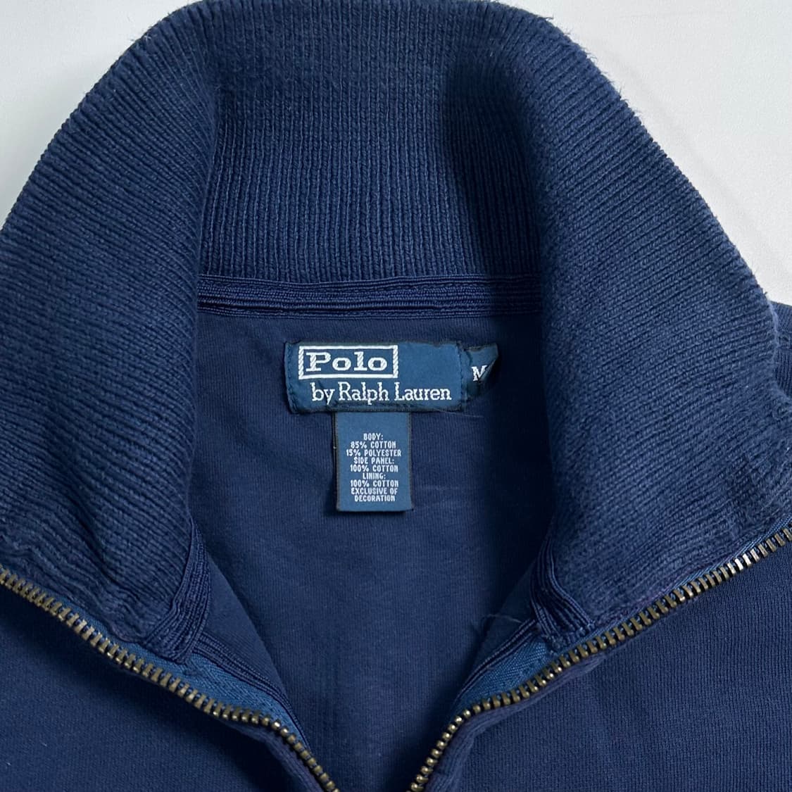 폴로 랄프로렌 네이비 스키패치 스웻 집업 상품이미지7
