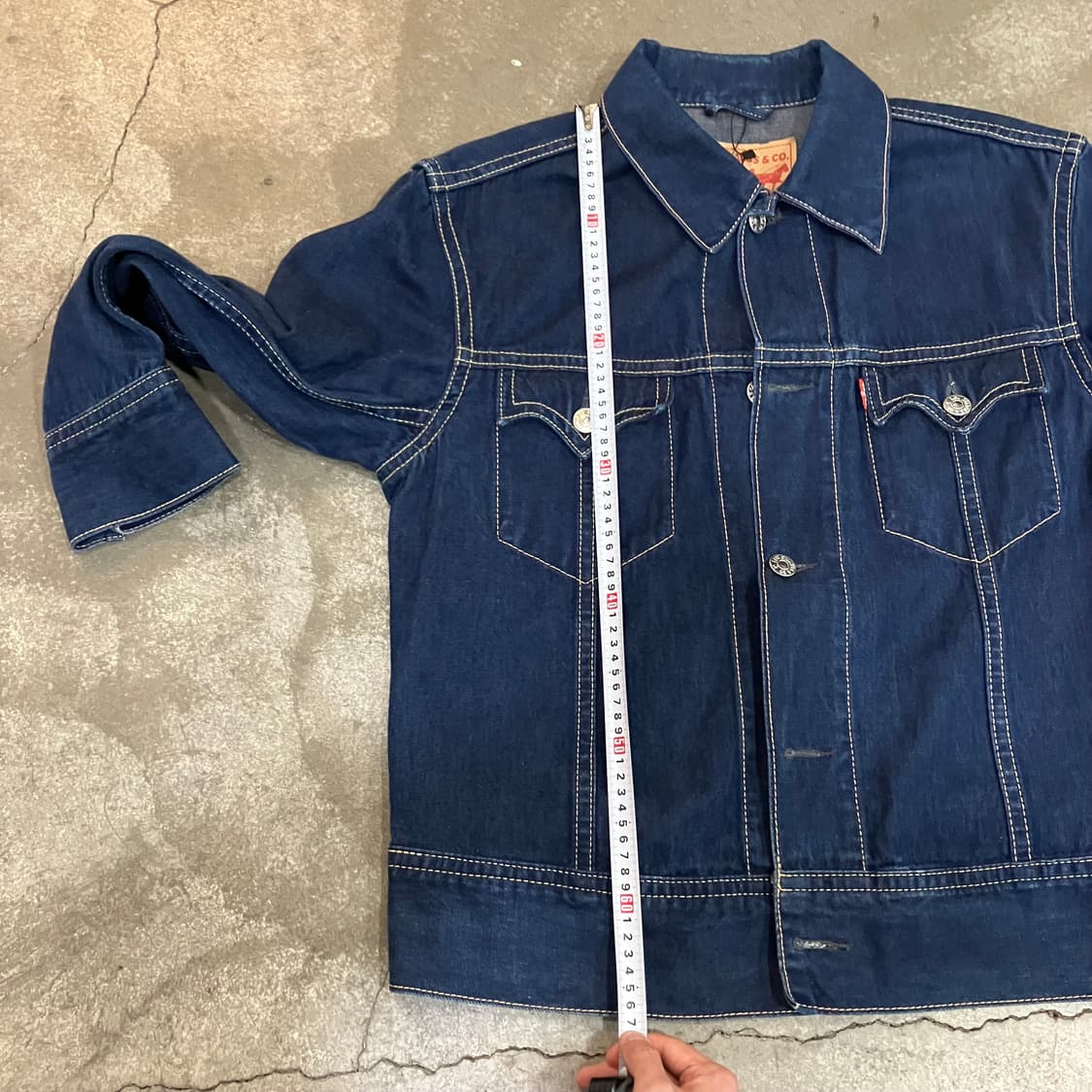 N131 리바이스 타입1 데님 청자켓 상품이미지7