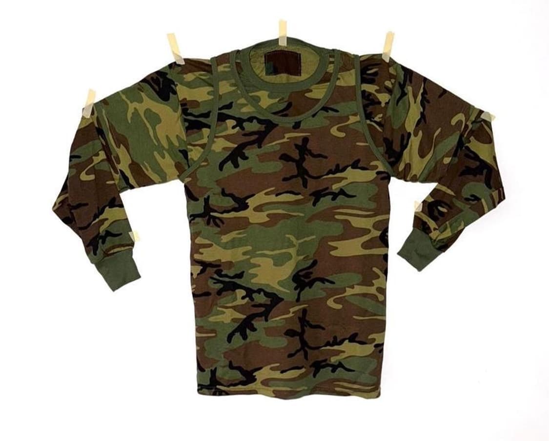 [M] at is at layered tshirt _ camo 상품이미지2