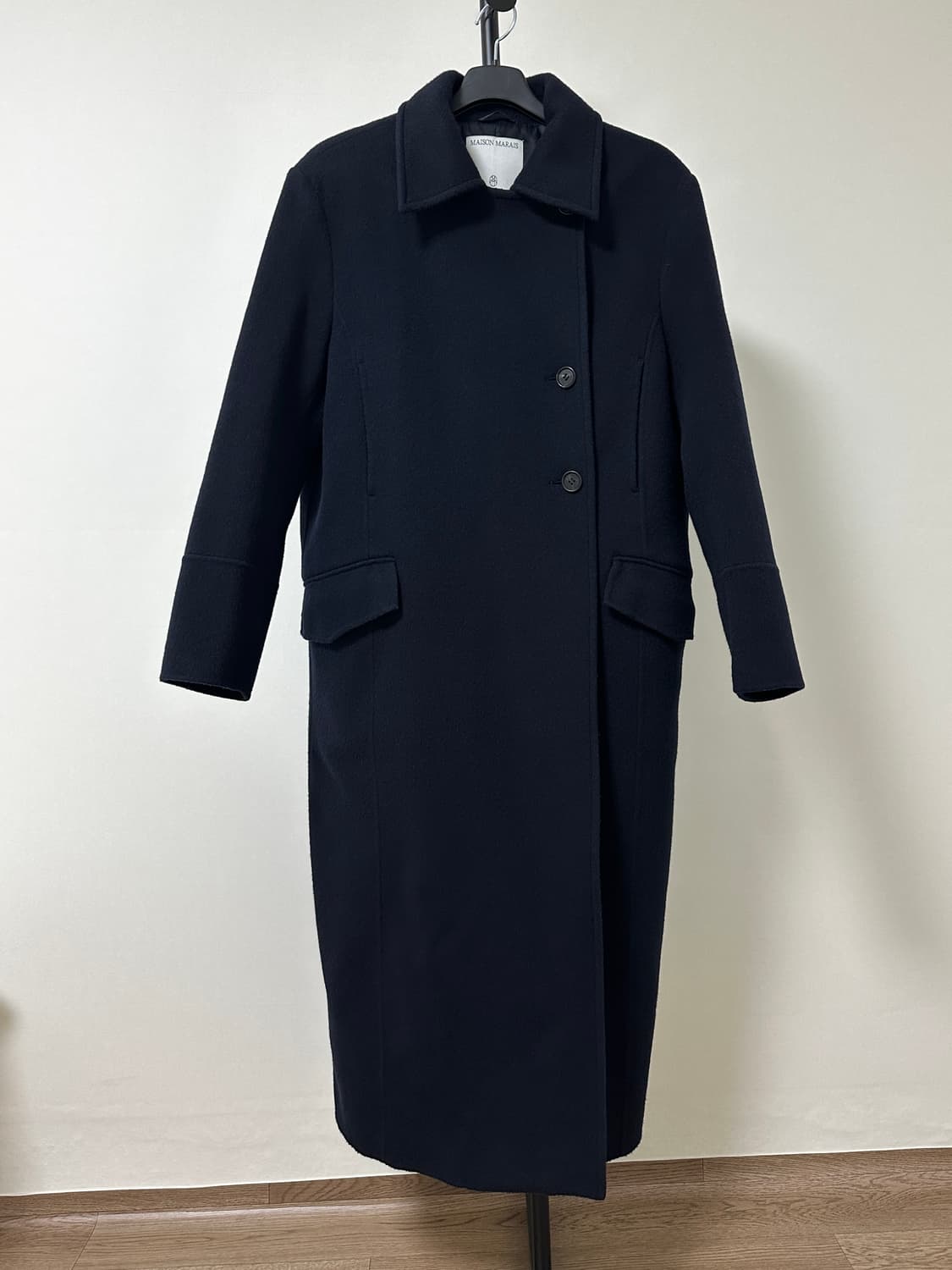 메종마레 밀리터리 코트 다크네이비 34 상품이미지1