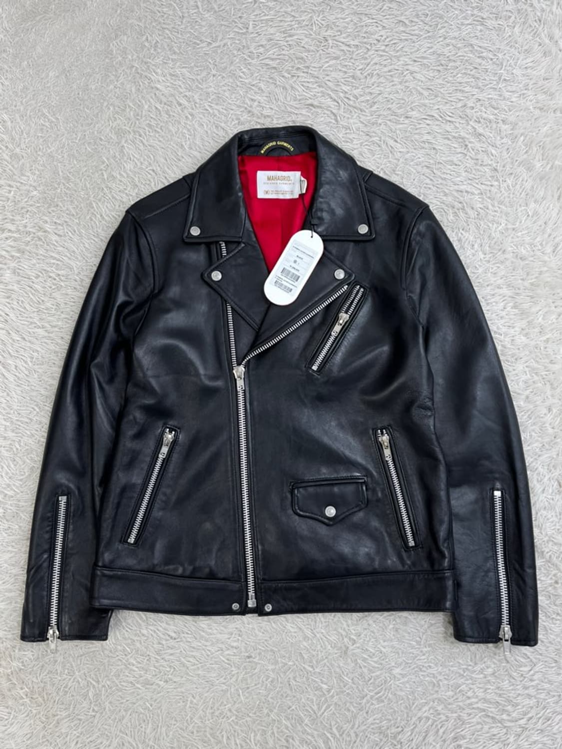 마하그리드 양가죽 라이더 자켓/#3158 상품이미지1