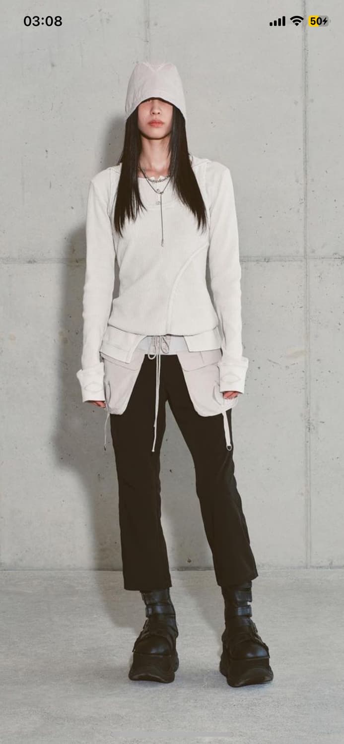 MSCHF 미스치프 레이어드 와플 후디 상품이미지1