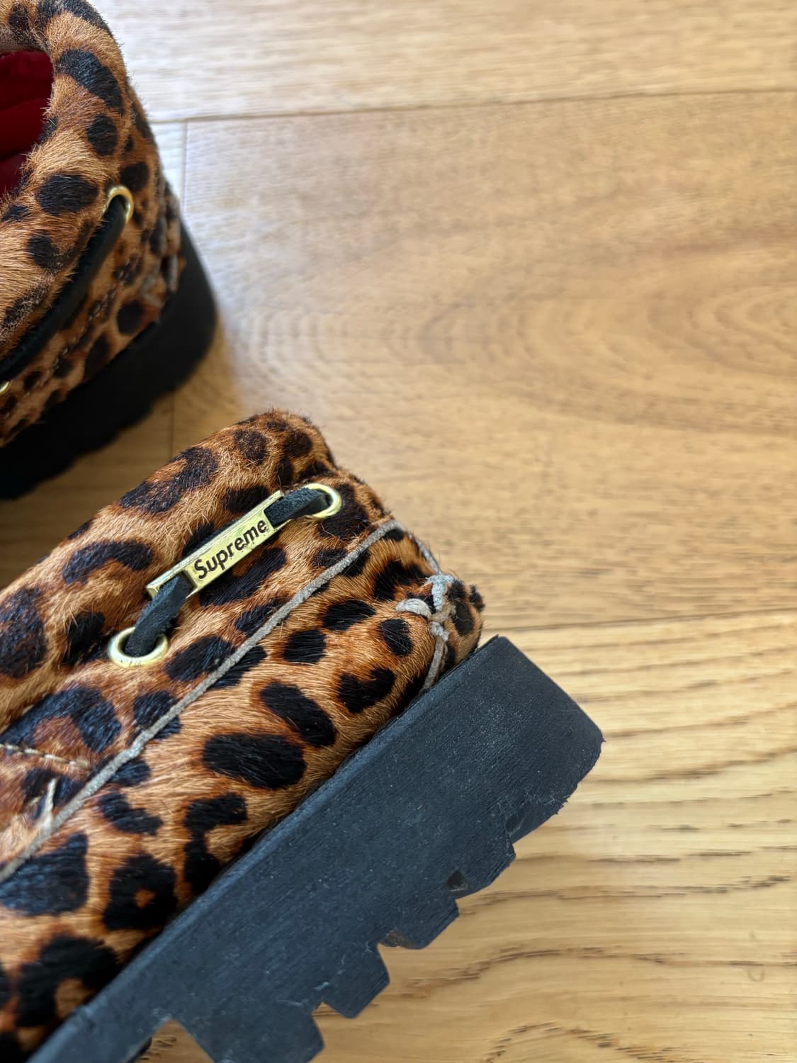 슈프림 팀버랜드 보트슈즈 상품이미지2