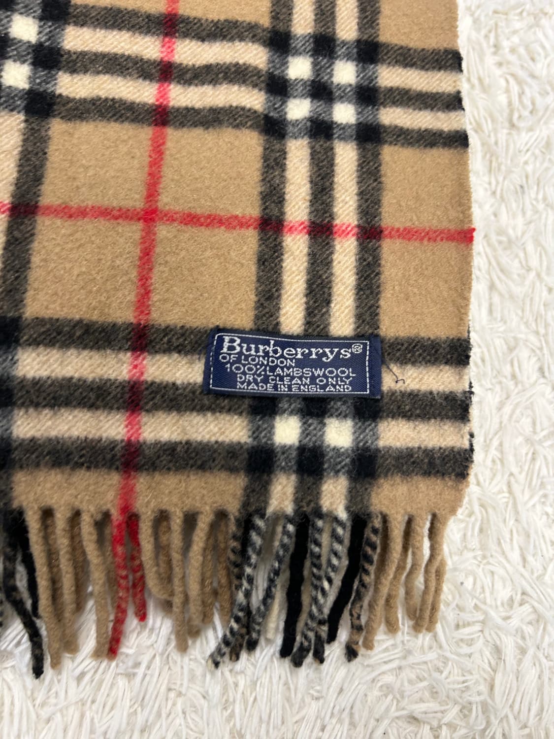 Burberry Nova Check Lambswool Muffler 상품이미지5