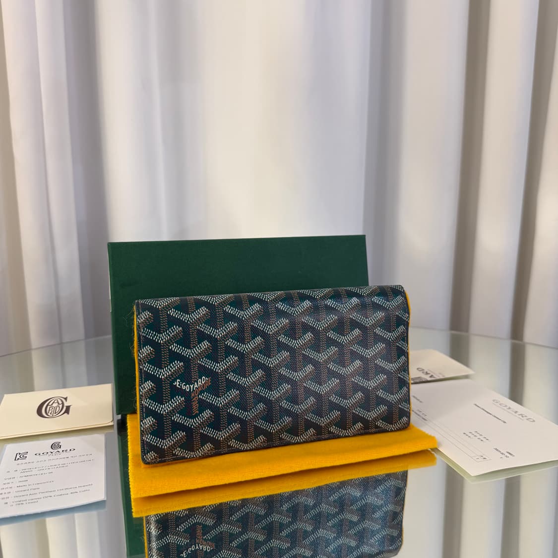 고야드 리슐리우 장지갑 그린 상품이미지3