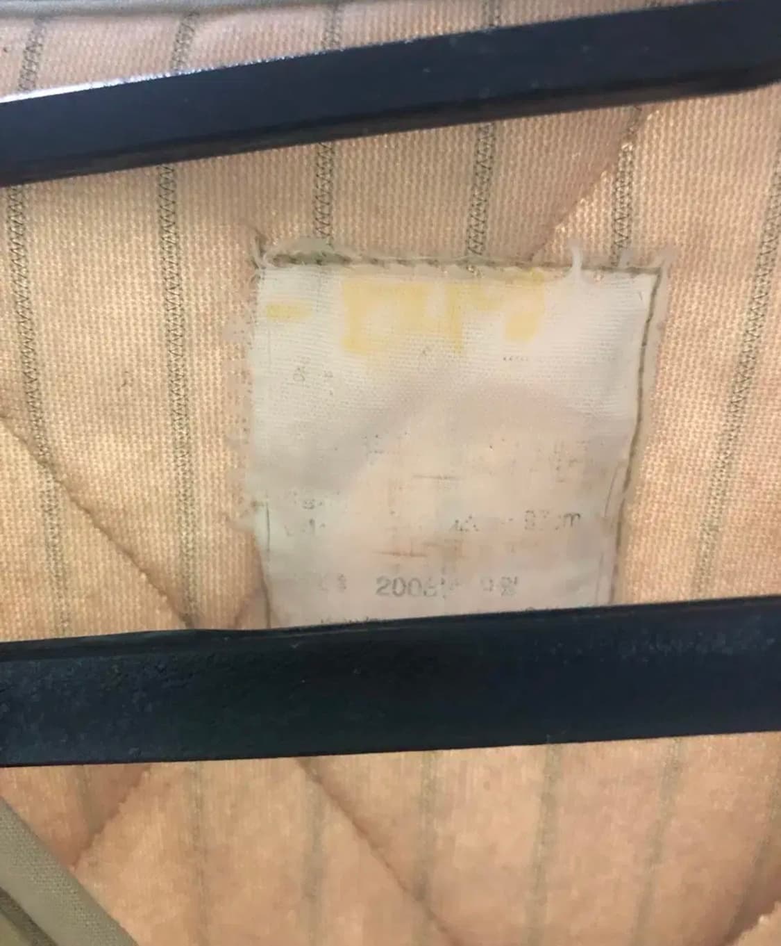 군용 구형 노란 깔깔이m 95-100 상품이미지2